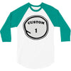 personalized custom 3/4 Sleeve Shirt