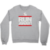 run away rabbit Crewneck Sweatshirt