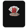 lucky devil gambling cards Mousepad