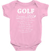 golf excuse Baby Onesie