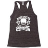 punk rocker from hell Racerback Tank