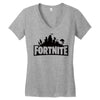 fortnite Women's V-Neck T-Shirt