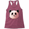 panda in love Racerback Tank