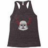 darth vader reindeer Racerback Tank