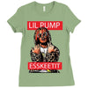 lil pump  eskeetit Ladies Fitted T-Shirt
