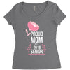proud mom senior 2018 .. Women's Triblend Scoop T-shirt