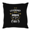 legendary riders are born in 1951 Throw Pillow