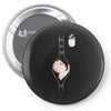 Peek a Boo with Pocket Baby Girl Pin-back button