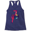 jake paul cool colors Racerback Tank