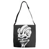alien skull Adjustable Strap Totes