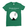 david gilmour on island Ladies Fitted T-Shirt