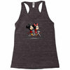 biking down main street Racerback Tank