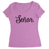 senor Women's Triblend Scoop T-shirt