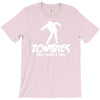 zombies only want a hug bad taste haloween zombie pop culture gift T-Shirt