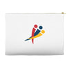 red blu yellow Accessory Pouches