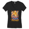 pigs Women's V-Neck T-Shirt