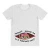 February Peeking Out Baby Girl All Over Women's T-shirt
