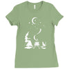 happy halloween Ladies Fitted T-Shirt