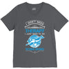 I Don't Need Therapy Just to Go Scuba Diving V-Neck Tee