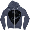 pick jesus bible Zipper Hoodie