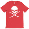 biker pirate skull bones swords T-Shirt