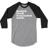kiedes flea frusciante smith 3/4 Sleeve Shirt