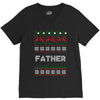 ugly christmas father V-Neck Tee
