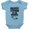 Greatest Stepdad In The Universe Baby Onesie