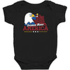 science bless america Baby Bodysuit