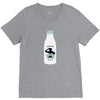 10. fight milk 002 V-Neck Tee