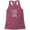 happy camping Racerback Tank