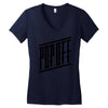 pop off street Women's V-Neck T-Shirt