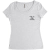 kale'em with kindness pocket Women's Triblend Scoop T-shirt