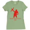 red dawn retro movie Ladies Fitted T-Shirt
