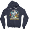 worm of grooviness Zipper Hoodie