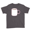 glass and coffee Youth Tee