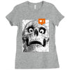 bumming off Ladies Fitted T-Shirt