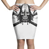 viking skull Pencil Skirts