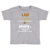 leo hated by many wanted by plenty disliked by some confronted by none Toddler T-shirt