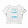 The Best Poppy Was Born In March Crop Top