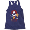 it pennywise clown Racerback Tank