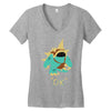 ok Women's V-Neck T-Shirt