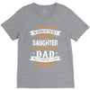 Super Cool Daughter Of A Freaking Awesome Dad V-Neck Tee