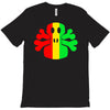 rasta skull and crossbones T-Shirt