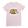 dreamer bear Ladies Fitted T-Shirt