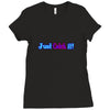 just catch it Ladies Fitted T-Shirt