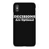decisions are optional iPhoneX