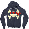 ninja pirate jolly roger Zipper Hoodie