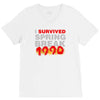 i survived spring break 1990 V-Neck Tee