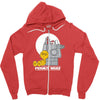 peanut wars Zipper Hoodie